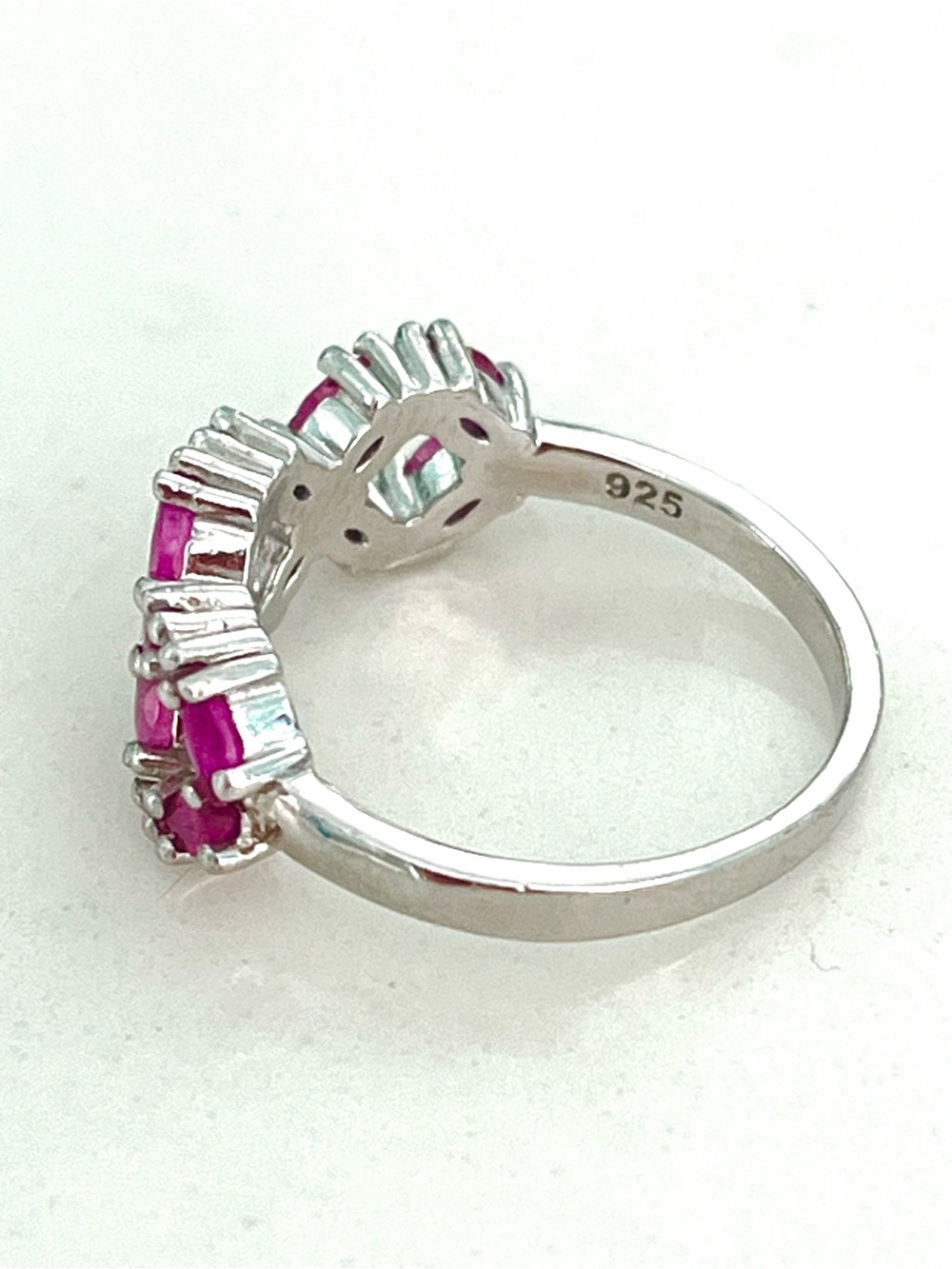 Genuine Ruby 14KGP Ring - Picture 3 of 4